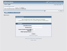 Tablet Screenshot of forum.crazytje.com