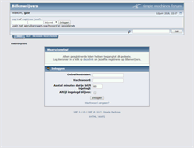 Tablet Screenshot of forum.crazytje.be